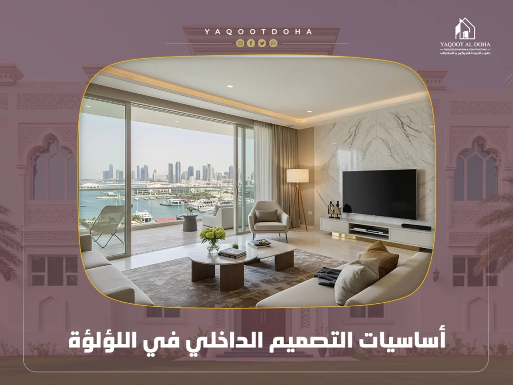 أساسيات التصميم الداخلي في اللؤلؤة