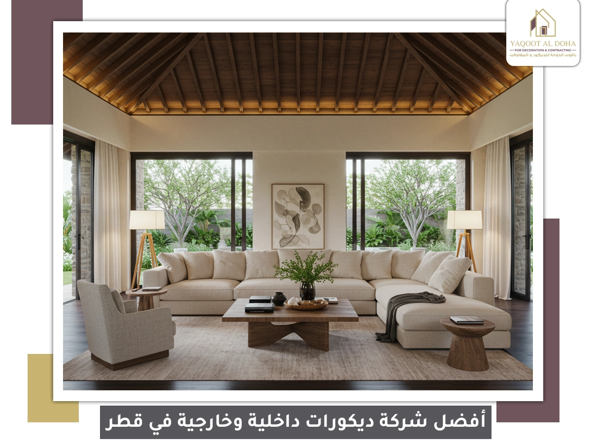 أفضل شركة ديكورات داخلية وخارجية في قطر