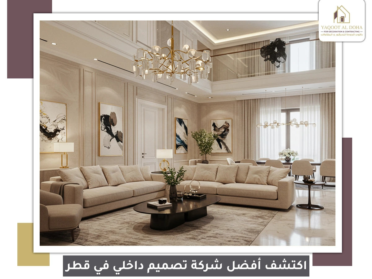 اكتشف أفضل شركة تصميم داخلي في قطر