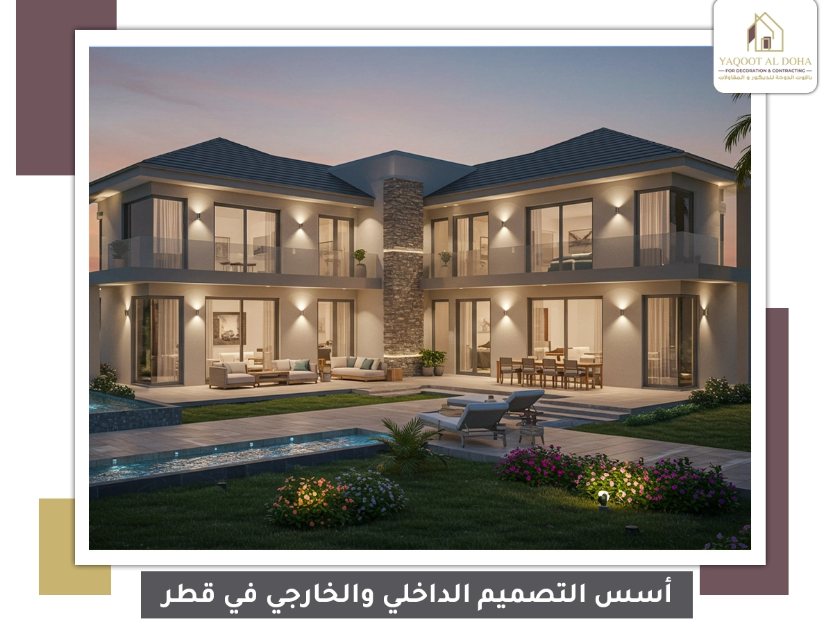 أسس التصميم الداخلي والخارجي في قطر